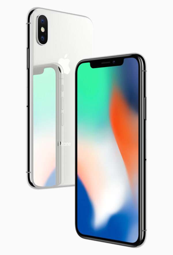 Apple IPhone X (64GB, Silver)