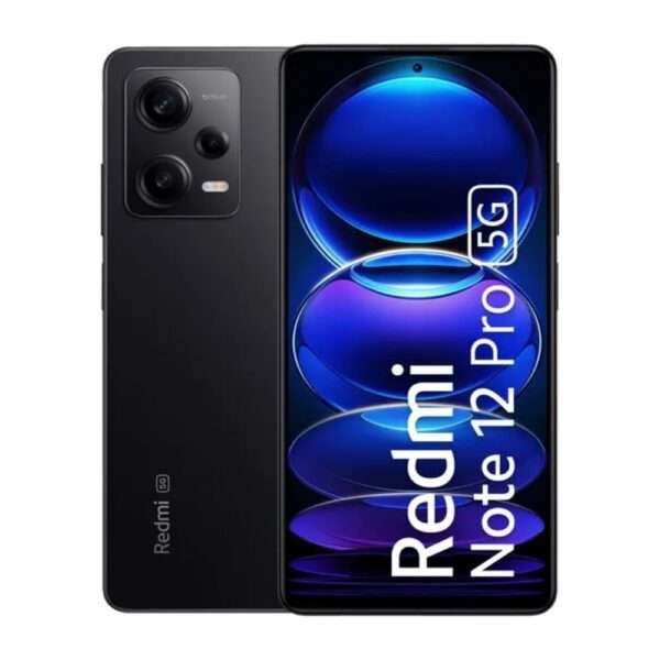 REDMI Note 12 Pro 5G (Onyx Black, 128 GB)  (6 GB RAM)