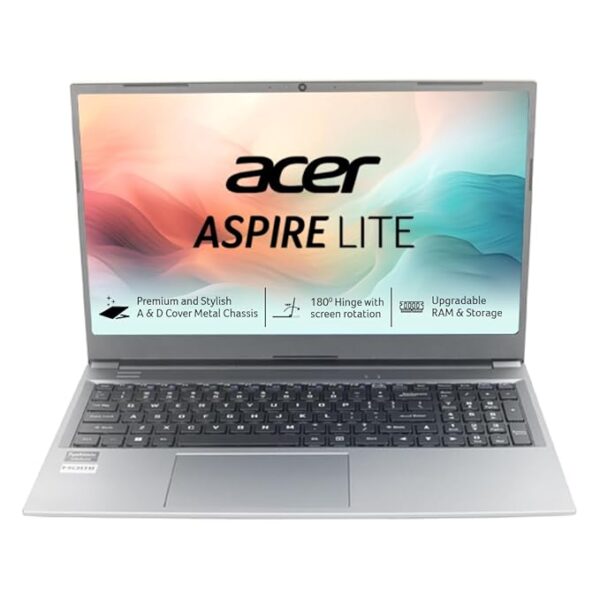 Acer Aspire Lite,  5300U Processor, 16GB RAM, 512GB SSD, Full HD, 15.6"/39.62cm, Windows 11 Home, Steel Gray